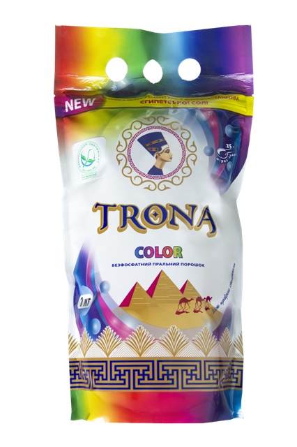 ЕКО Порошок для прання TRONA Color 1,0 кг